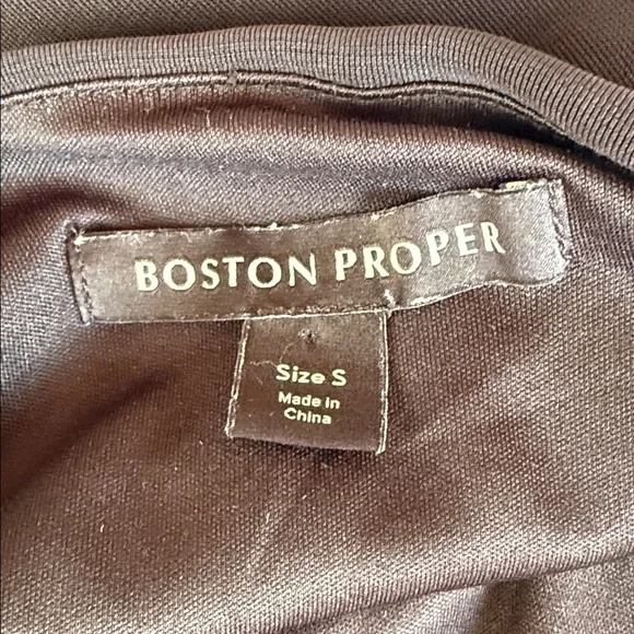 Boston Proper top. racerback, small, black - Picture 2 of 6
